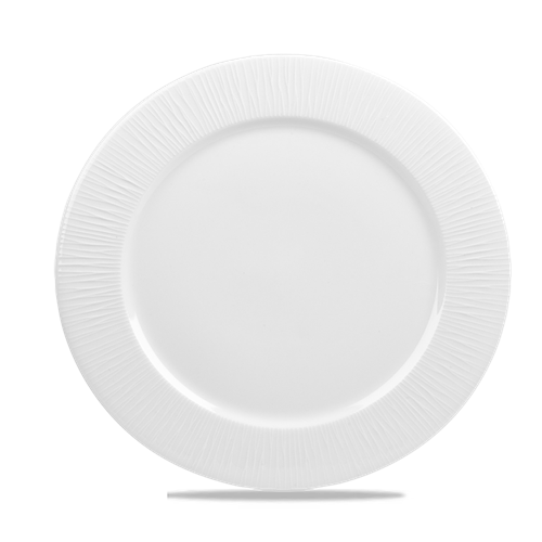 Churchill Bamboo presentatiebord Ø 30 cm – gespikkeld porseleinen bord voor fine dining restaurants