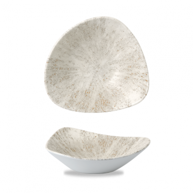 Churchill Stone Agate Grey Lotus kom Ø 23 cm – porseleinen kom voor de horeca