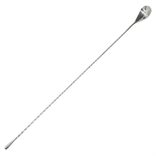 47 Ronin barlepel RVS 40 cm – lange roestvrijstalen roerlepel voor mixing glazen in de bar