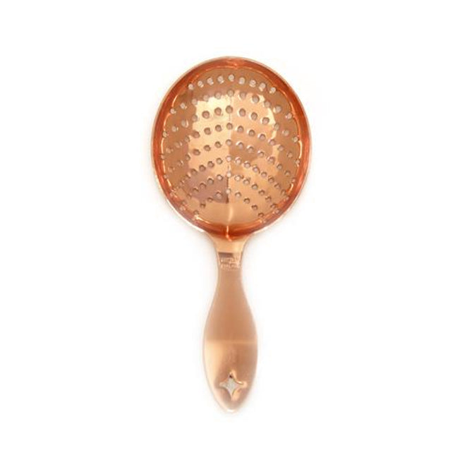 Bonzer Heritage julep strainer copper plated – koperen cocktailzeef voor stijlvolle bars