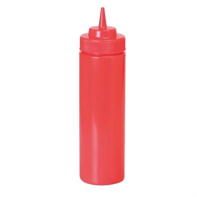 APS knijpfles rood 708 ml - grote doseerfles voor ketchup en sauzen