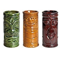 APS Tiki set 3 delig - set tikimokken voor tropische cocktails