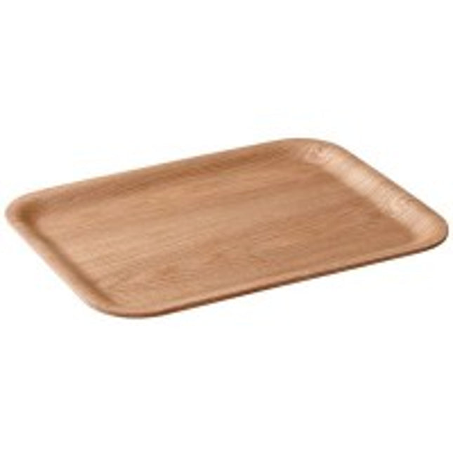 APS antislip dienblad wilg rechthoekig medium - houten serveerblad voor de bediening