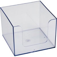 APS servethouder transparant 14 x 14 x 10 cm - servettendispenser voor de horeca