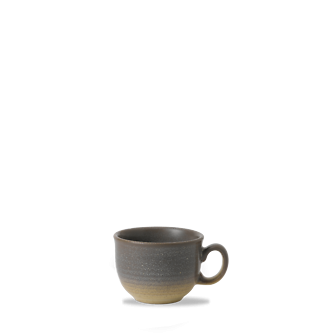 Dudson Evo Granite koffie-verkeerd kop 280 ml – graniet-grijze porseleinen kop voor de horeca