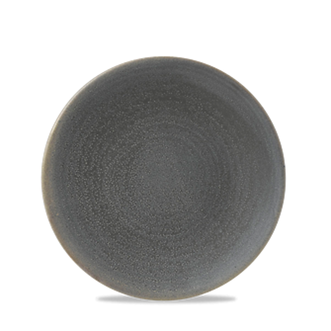 Dudson Evo Granite coupebord 20,5 cm – graniet-grijs porseleinen bord voor restaurants