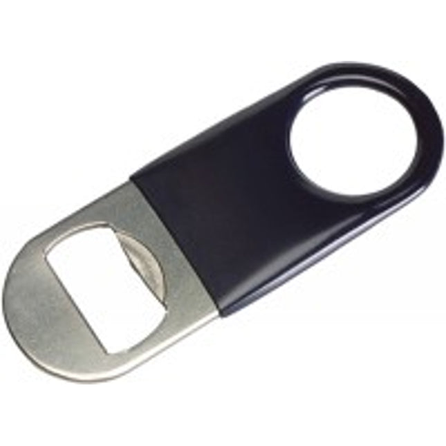 APS mini bar blade vinyl zwart - kleine gecoate flesopener voor de bar