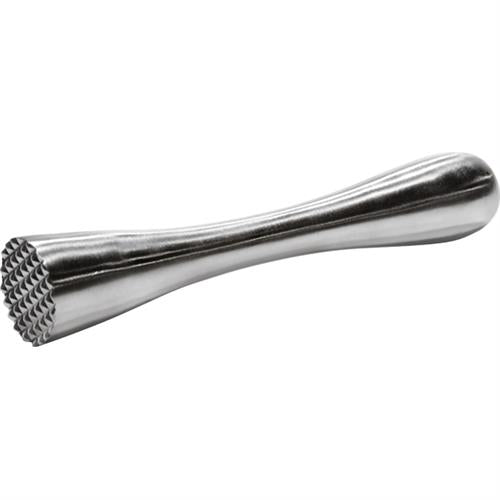 APS muddler RVS met vertande kop 17,6 cm - stamper voor cocktails in de bar