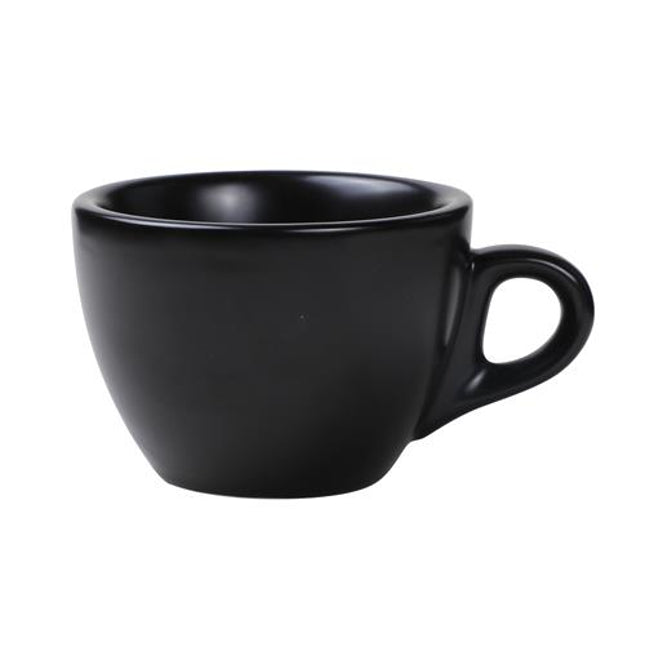APS koffiekop zwart 160 ml - porseleinen kopje voor koffie in cafes