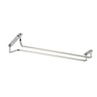 APS glazenrek chroom plafondmontage 29,5 cm - ophangrek voor wijnglazen