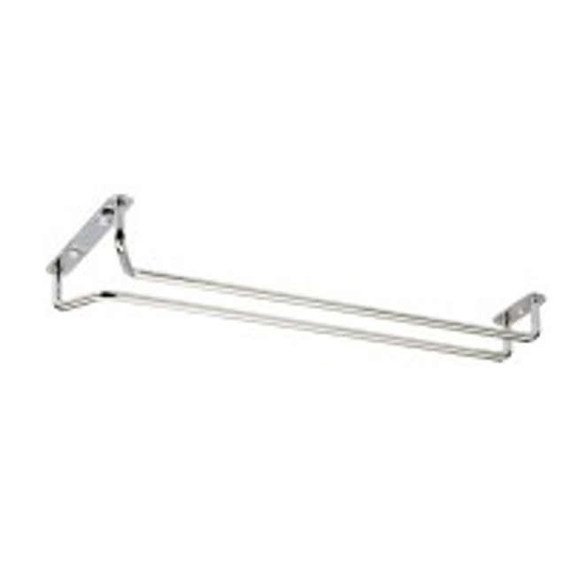 APS glazenrek chroom plafondmontage 29,5 cm - ophangrek voor wijnglazen