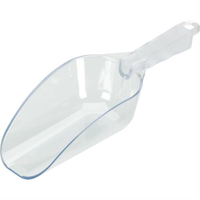 APS ijsschep polycarbonaat transparant 0,7 liter - onbreekbare schep voor ijsblokjes