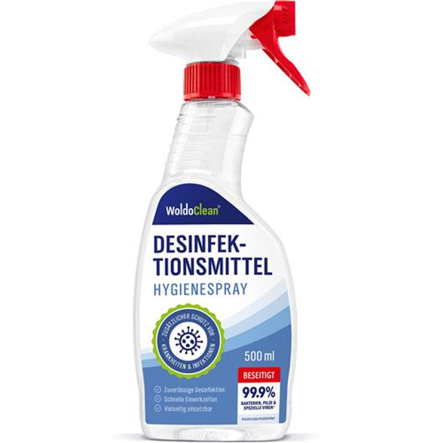 WoldoClean hygiënespray 500 ml – reinigingsspray voor oppervlakken in keuken en horeca