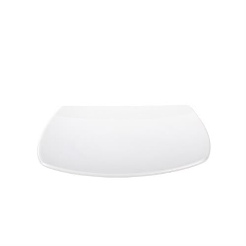 APS vierkant coupebord 20,5 cm - porseleinen bord voor voorgerechten