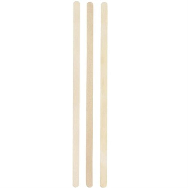 APS houten roerstaafjes dik 14 cm - stevige roerders voor koffie en cocktails