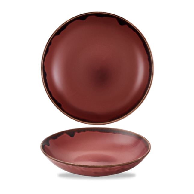 Dudson Harvest Plum coupekom 18,2 cm – pruimpaarse porseleinen coupekom voor de horeca