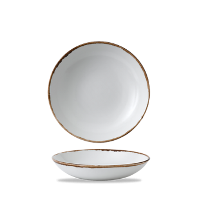 Dudson Harvest Natural coupekom 18,2 cm – naturel porseleinen coupekom voor de horeca