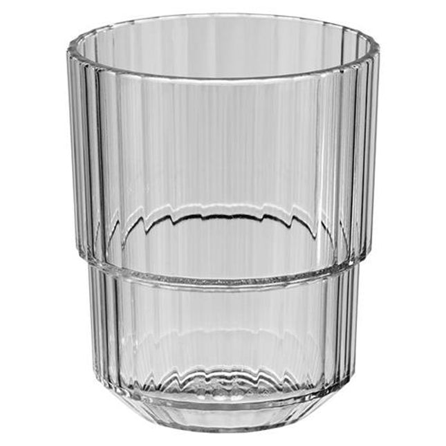 APS Linea drinkbeker grijs 300 ml – onbreekbare kunststof beker voor buitengebruik