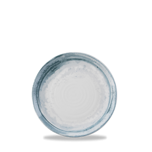 Dudson Finca Limestone organisch coupebord 27,5 cm – kalksteenbeige porseleinen coupebord voor de horeca