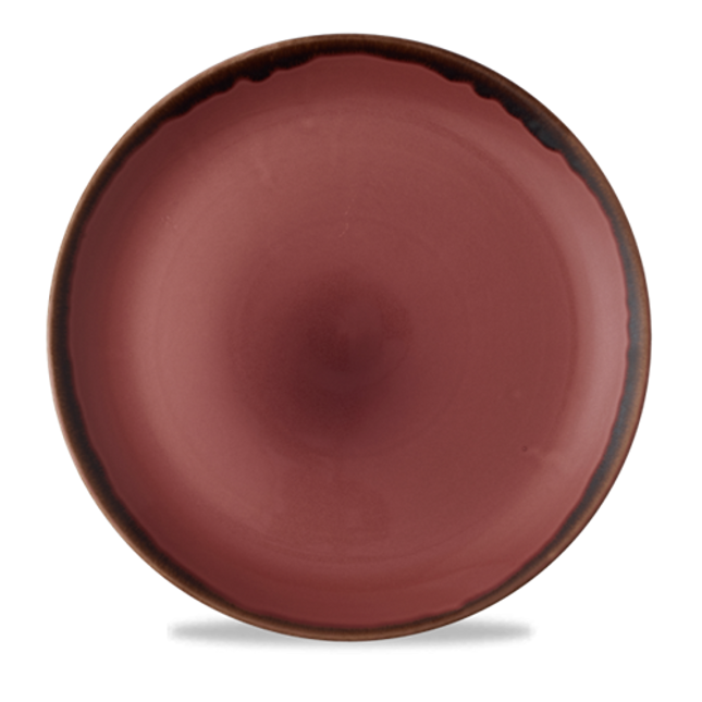 Dudson Harvest Plum coupebord 28,8 cm – pruimpaars porseleinen bord voor de horeca