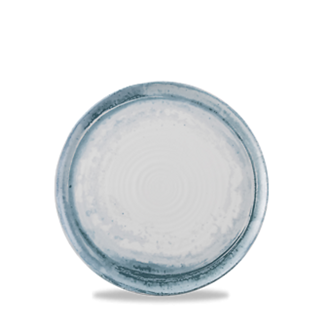 Dudson Finca Limestone organisch plat coupebord 31,8 cm – kalksteenbeige porseleinen bord voor de horeca
