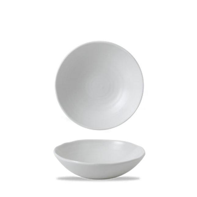 Dudson White organische coupekom 15 cm – wit porseleinen coupekom voor de horeca