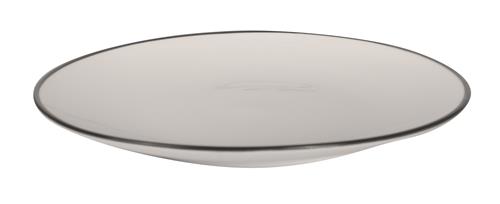 APS Filippa bord met zwarte rand 15 cm - porseleinen bordje voor amuses