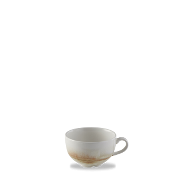 Dudson Sandstone cappuccinokop 340 ml – zandsteenkleurige porseleinen kop voor koffiebars