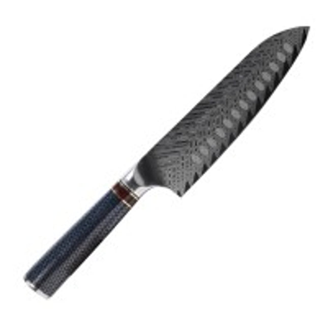 47 Ronin Damascus santokumes 30,5 cm – damaststalen koksmes voor professionele keuken