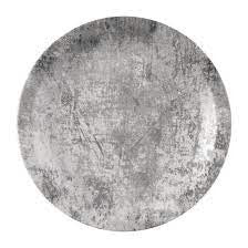 Dudson Urban Grey bord 25,4 cm – grijs porseleinen bord voor fine dining en restaurants