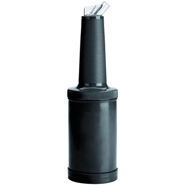 APS Store n Pour complete zwart 946 ml - zwarte opslagfles met schenktuit voor de bar