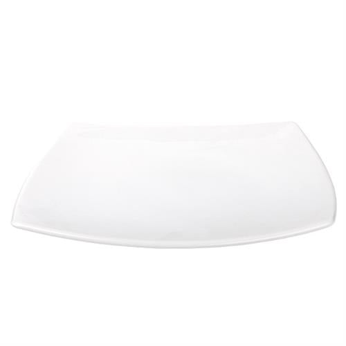 APS vierkant coupebord 30 cm - groot porseleinen serveerbord voor restaurants