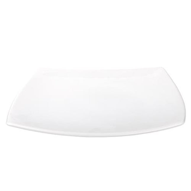 APS vierkant coupebord 30 cm - groot porseleinen serveerbord voor restaurants