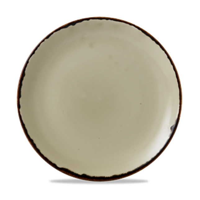 Dudson Harvest Linen coupebord 26 cm – linnen porseleinen coupebord voor fine dining