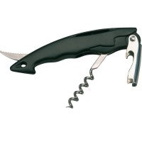 APS kurkentrekker Shark zwart - wijnopener voor restaurant en wijnbar