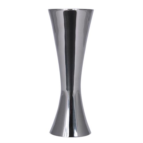 APS Aero jigger zilver 25/50 ml – slanke maatbeker voor cocktails in bar en restaurant
