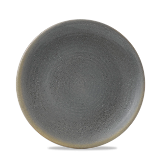 Dudson Evo Granite coupebord 22,9 cm – graniet-grijs porseleinen coupebord voor fine dining