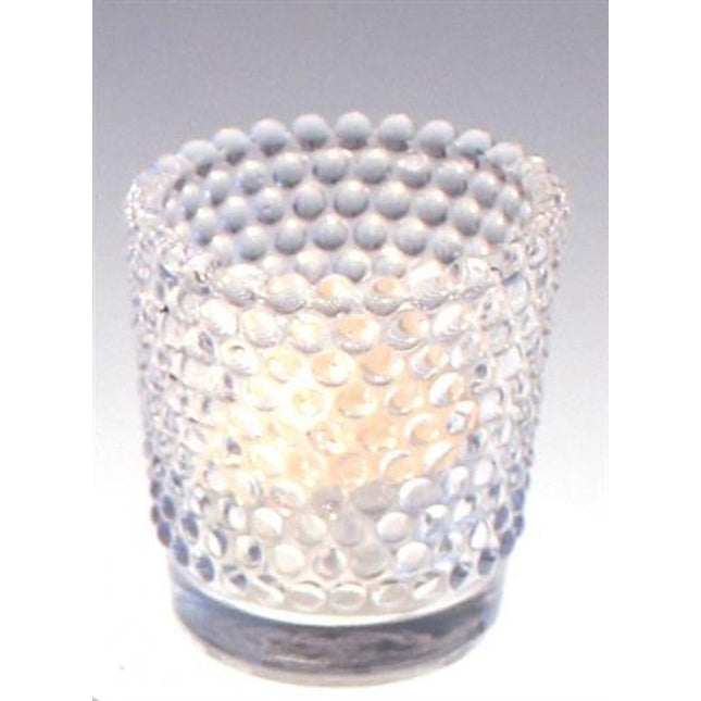 APS votief waxinehouder transparant 5,7 x 6,2 cm - glazen theelichthouder voor de horeca
