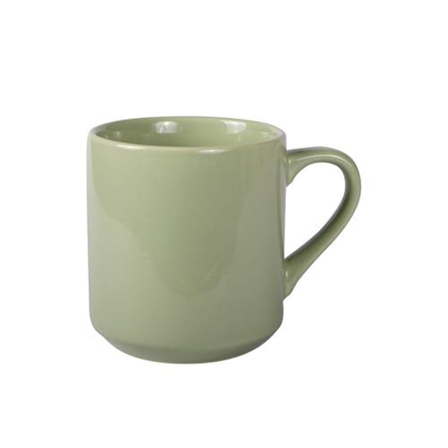 APS koffiemok lichtgroen - gekleurde porseleinen mok voor cafes
