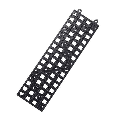 APS DriDek schapmat zwart 8 x 26 cm - koppelbare mat voor barschappen
