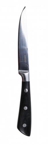 Chuletero Montblanc steakmes zwart 23 cm – scherp vleesmes voor steakhouse en restaurant