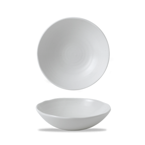 Dudson White organische coupekom 21 cm – wit porseleinen kom voor restaurants