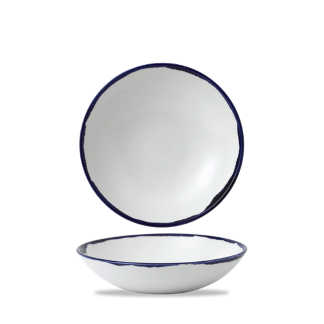 Dudson Harvest Ink coupekom 18,2 cm – inktzwarte porseleinen coupekom voor de horeca
