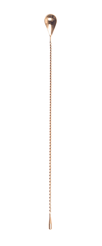 47 Ronin barlepel goudkleurig 50 cm – extra lange roerlepel voor cocktailpitchers in de bar