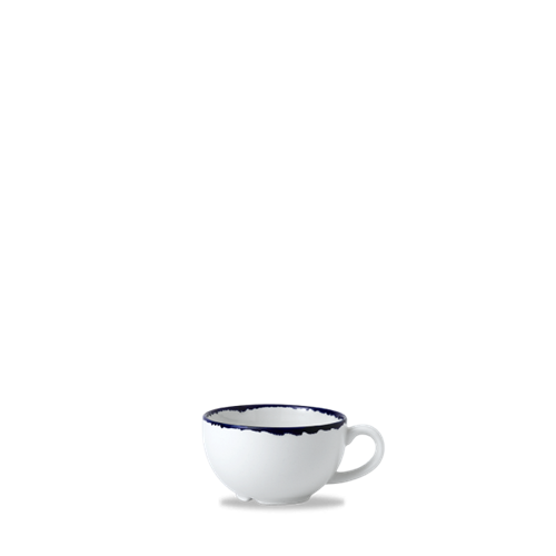 Dudson Harvest Ink cappuccinokop 227 ml – inktzwarte porseleinen kop voor de horeca