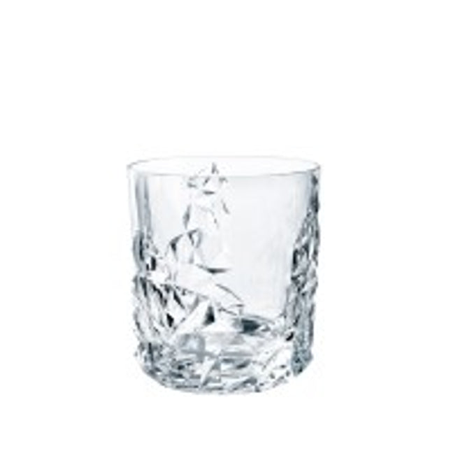 Nachtmann Sculptur tumbler 365 ml – kristallen whiskyglas met reliëf voor de bar