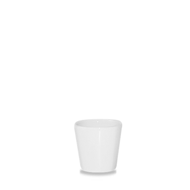 Churchill Bit On The Side dipschaaltje 59 ml – wit porseleinen schaaltje voor sauzen en dips